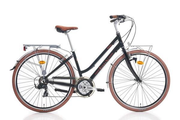 Bianchi Rubino Lady V Fren 21 Vites 28 Jant Şehir Bisikleti 4Y Siyah 43 Kadro - Image 1
