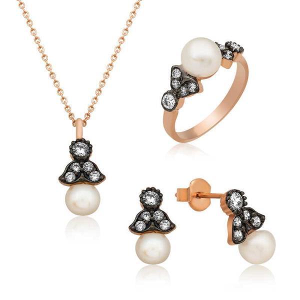 ​Gümüş İnci Bayan Set SL2966 - Image 1