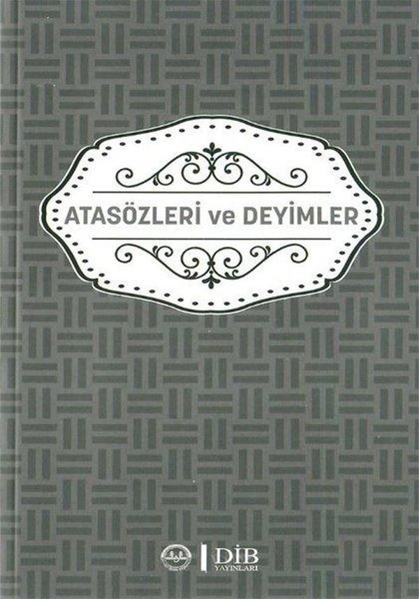 Atasözleri ve Deyimler - Diyanet İşleri Başkanlığı - Image 1