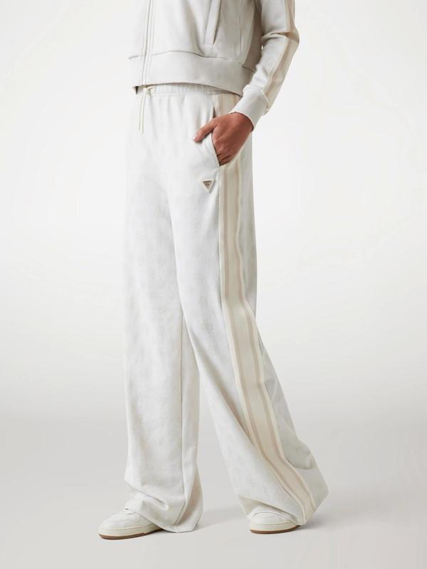 Guess Peony Kadın Beyaz Aktif Palazzo Fit Eşofman Altı V5YB10K0282-F0ER - Image 1