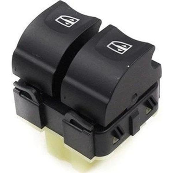 Düğme Cam Açma Clio Iv / Sembol / Captur / Kangoo / Sandero / Lodgy / Dokker (Çiftli) Beyaz Işık Sol - Image 1
