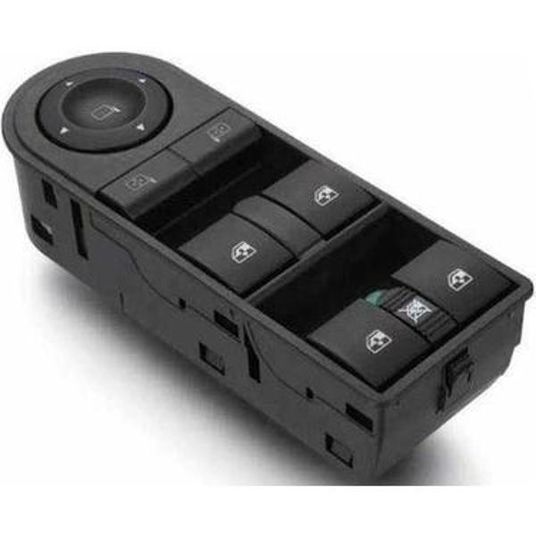 Düğme Cam Açma Astra H / Zafira B 04Sonrası (Dörtlü) Ayna Ayar Düğmeli Çerçeveli Sol (Oem No: 624044 - Image 1