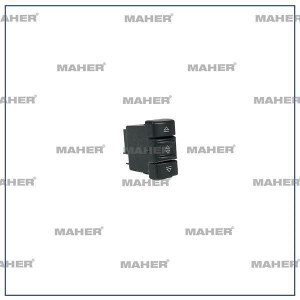 Cam Açma Düğmesi R19 (Çiftli) Sol (Oem No:7700817339) - Image 1