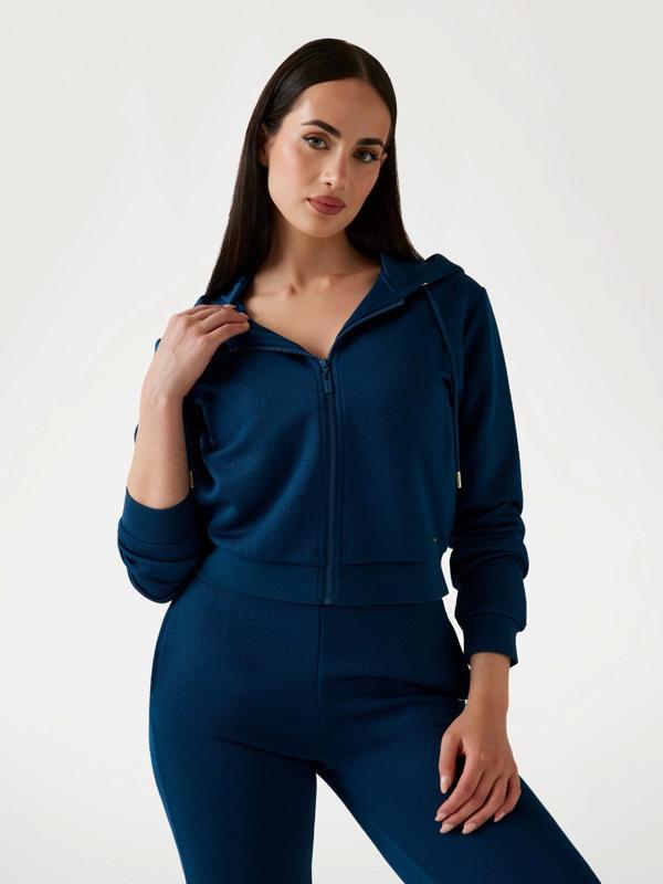 Guess Peony Kadın Yeşil Aktif Sweatshirt V5YQ06KBSL2-FBBO - Image 1