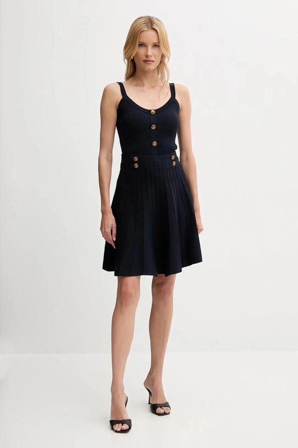 Guess Emmie Kadın Lacivert Triko Etek W5YD65Z0130-G7V2 - Image 1