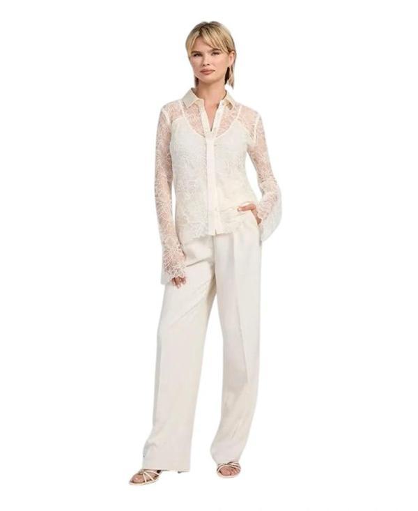 Guess Antoinette Kadın Pembe Slim Fit Gömlek W5YH58WHDY0-G133 - Image 1