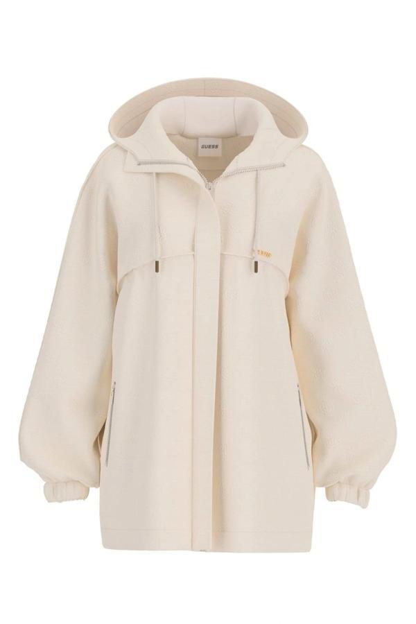 Guess Peony Kadın Beyaz Aktif Sweatshirt V5YQ05KBSL2-F0EP - Image 1