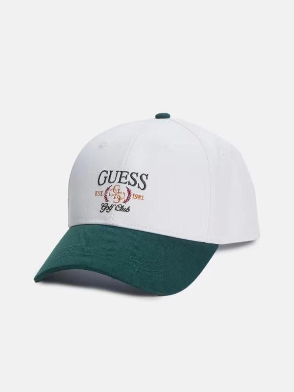 Guess Twill Erkek Beyaz Şapka M5YZ08WO07T-F0FH - Image 1