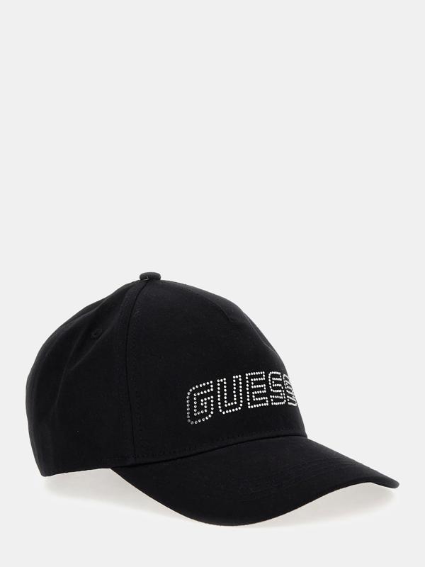 Guess Logo Baseball Kadın Siyah Aktif Şapka V5GZ01WO08O-JBLK - Image 1