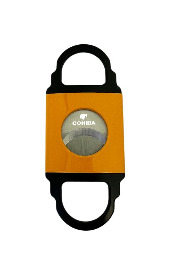 Cohiba Sarı Siyah Metal Puro Makası Kesici - Image 1