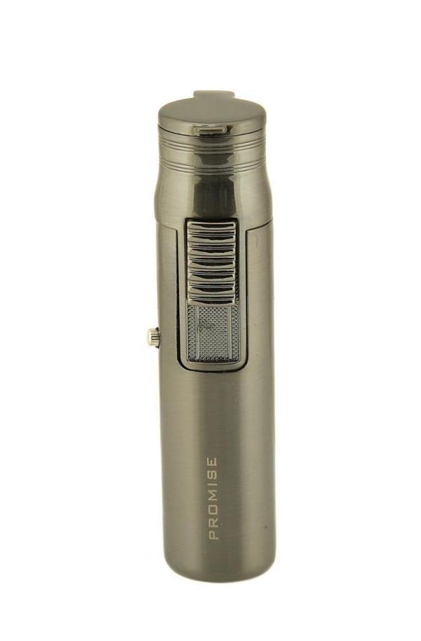 Promise Tek Torch Pürmüz Gunmetal Puro Çakmağı - Image 1