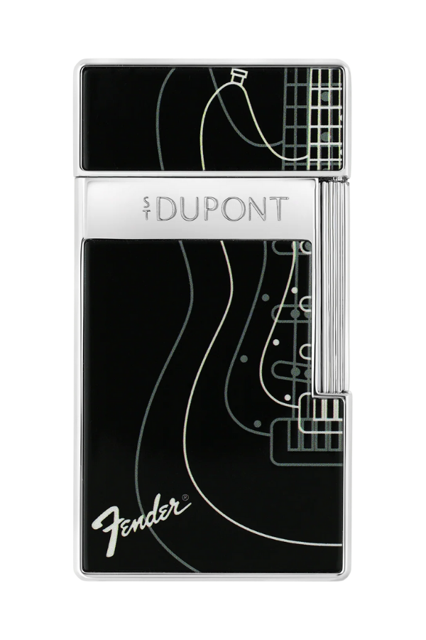 S.T. Dupont Biggy Fender Siyah Puro Çakmağı 25025 - Image 1