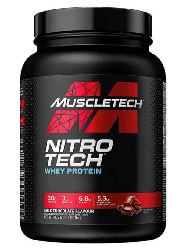 Muscletech Nitro-Tech Whey Protein 908 Gr - Çikolata  - Image 1
