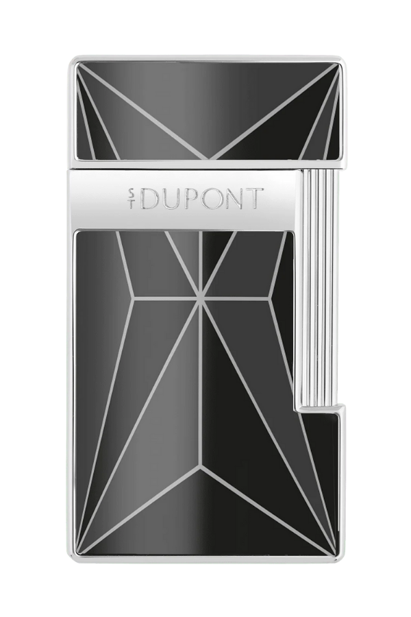 S.T. Dupont Slimmy Fire X Siyah Puro Çakmağı 28277 - Image 1
