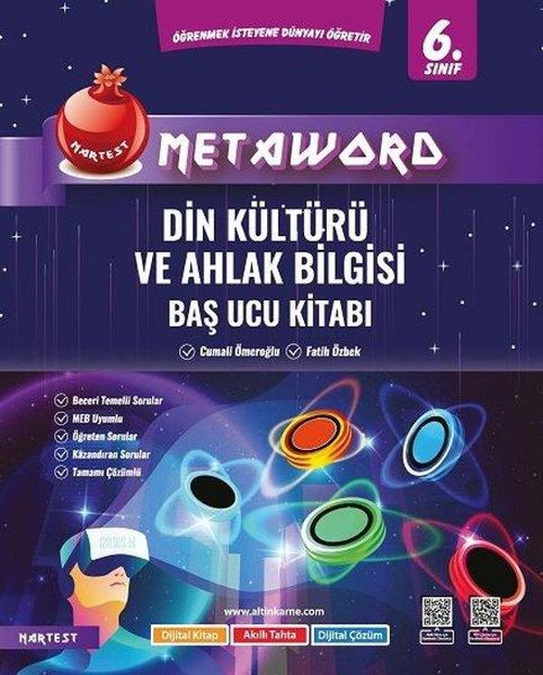 6. Sınıf Metaword Din Kültürü Ve Ahlak Bilgisi - Nartest Yayınevi - Image 1