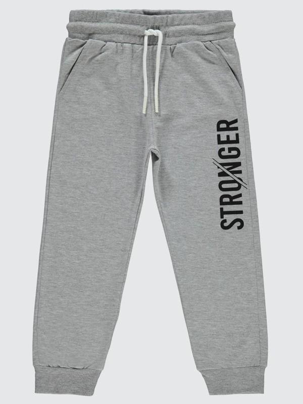 Civil Boys Basic 6-9 Yaş Eşofman Altı - Gri8-9 Yaş - Image 1