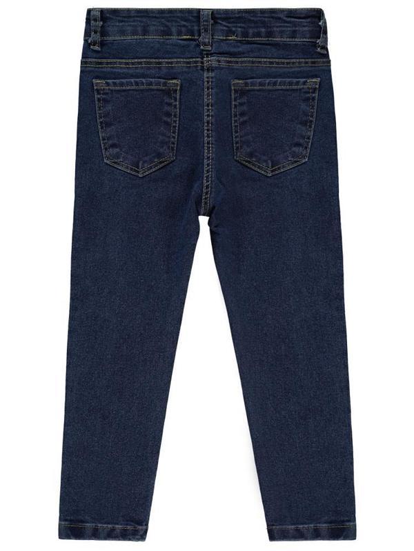 Civil Girls Fiyonk Nakışlı 2-5 Yaş Pantolon - Lacivert5-6 Yaş - Image 1