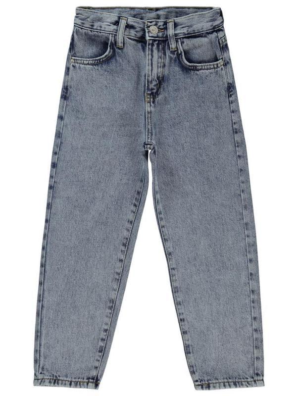 Civil Girls Mom Jean 6-9 Yaş Pantolon - Mavi8-9 Yaş - Image 1