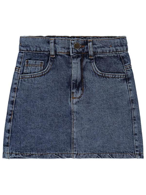 Civil Girls Düz 6-9 Yaş Etek - Mavi8-9 Yaş - Image 1