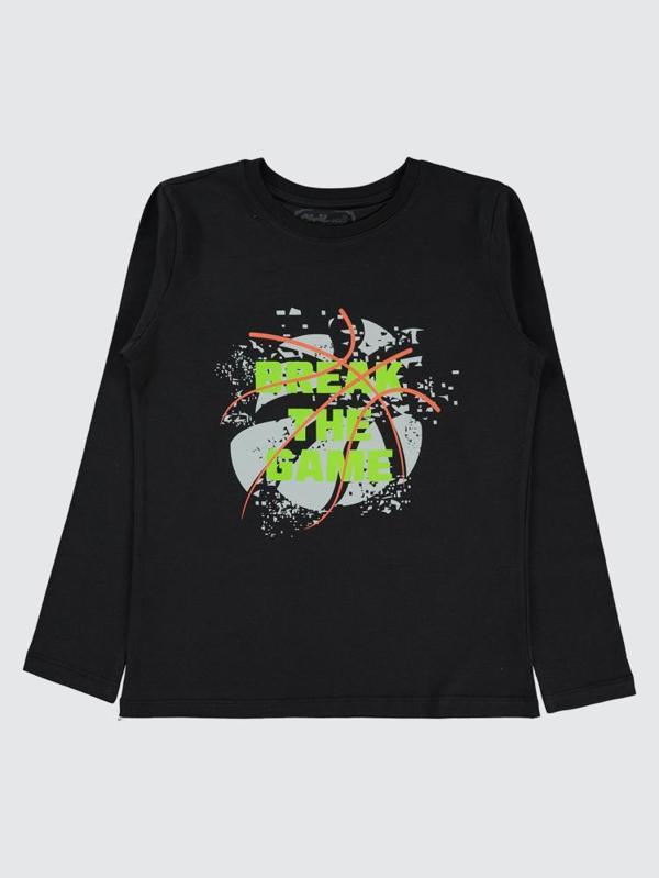 Civil Boys Break The Game Baskılı 10-13 Yaş Sweatshirt - Siyah13-14 Yaş - Image 1