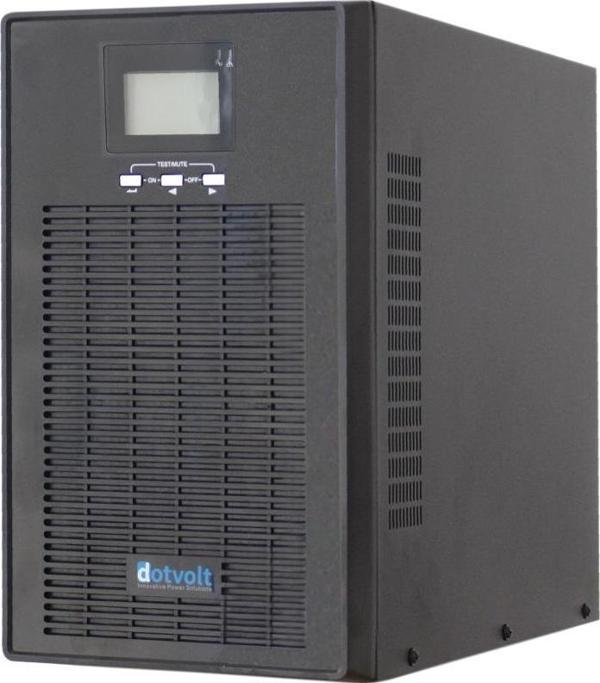 DOTVOLT 1KVA MN1KVA ONLINE 1/1F LCD EKRAN TOWER UPS - Image 1