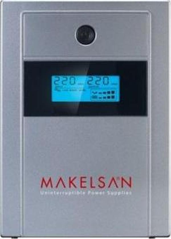 MAKELSAN 1200VA LION LINE INTERACTIVE LCD EKRAN UPS - Image 1