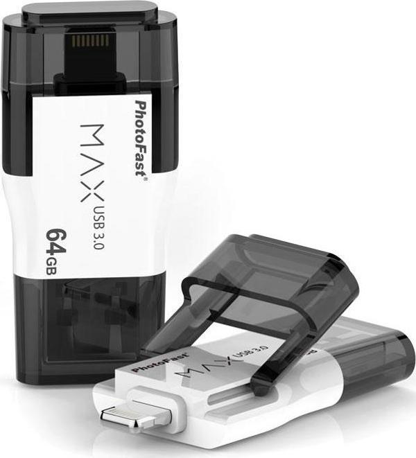 PHOTOFAST 64GB USB 3.0 MAX Gen2 Lightning USB BELLEK - Image 1