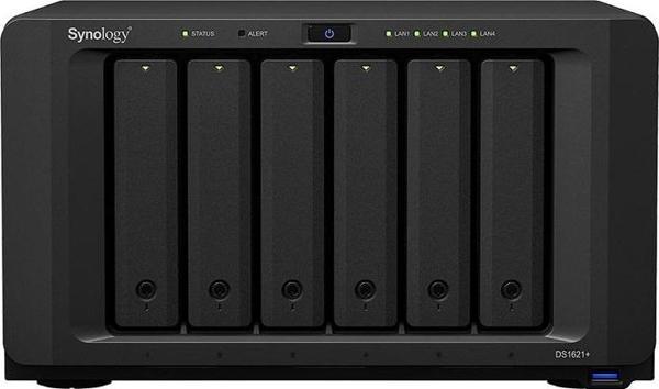 SYNOLOGY DS1621 PLUS RYZEN V1500B 4 GB RAM- 6-diskli Nas Server (Disksiz) - Image 1