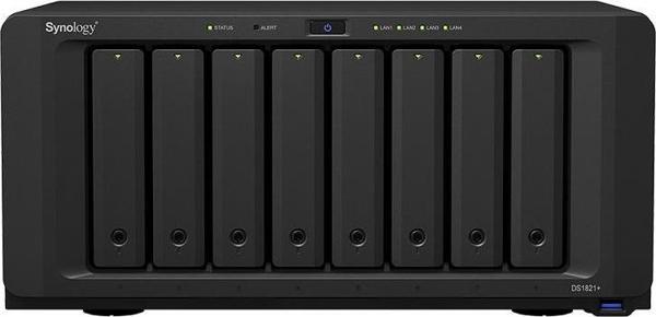 SYNOLOGY DS1821 PLUS RYZEN V1500B 4 GB RAM- 8-diskli Nas Server (Disksiz) - Image 1