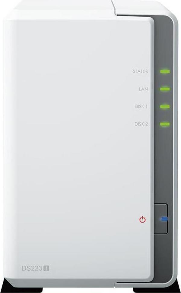 SYNOLOGY DS223J REALTEK QC 1 GB RAM- 2-diskli Nas Server (Disksiz) - Image 1