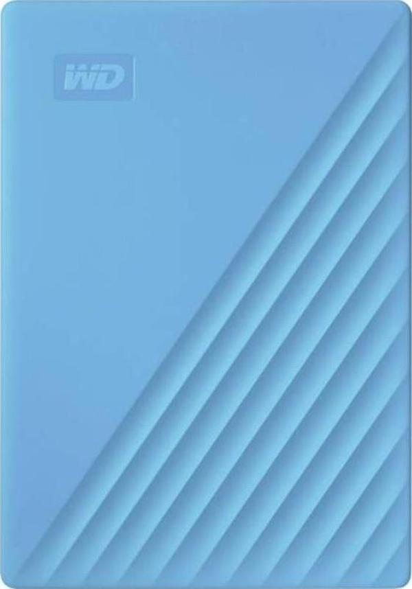 WD 2TB 2.5" MY PASSPORT WDBYVG0020BBL-WESN USB 3.0 HARİCİ DİSK MAVİ - Image 1