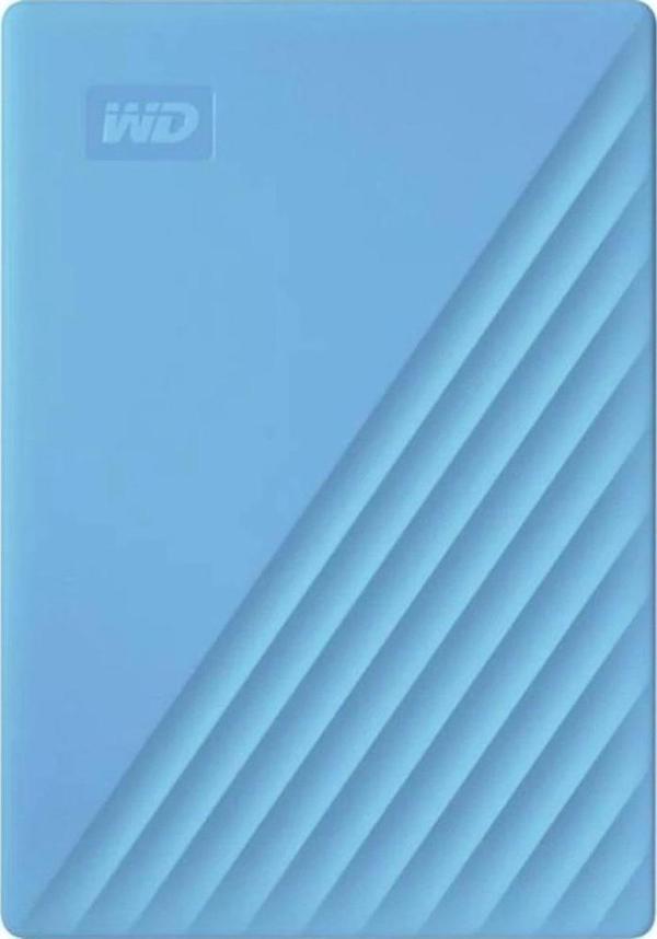 WD 4TB MY PASSPORT WDBPKJ0040BBL-WESN USB 3.2 HARİCİ DİSK MAVİ - Image 1