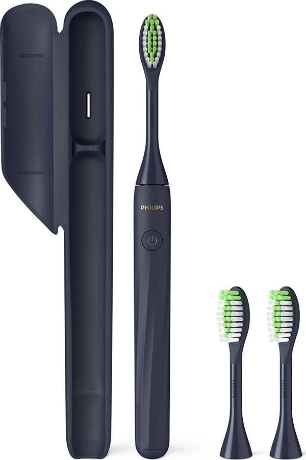Philips One Sonicare Pilli Diş Fırçası, Fırça Başlığı Paketi Mavi - Image 1