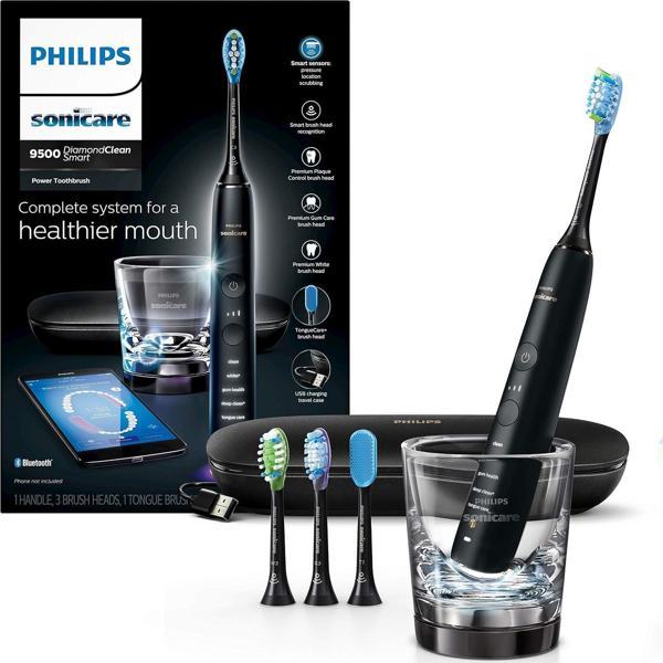 Philips Sonicare DiamondClean Smart 9500 Elektrikli Diş Fırçası - Siyah - Image 1