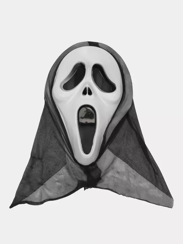 Kapşonlu Çığlık Maskesi Scream Maskesi 33x21 cm - Image 1