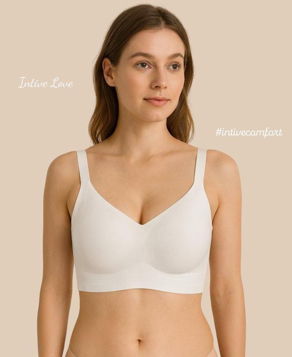 Intive PureForm Balensiz Dikişsiz Kopçasız Dokulu Seamless Bralet Sütyen (5 Renk) - Image 1