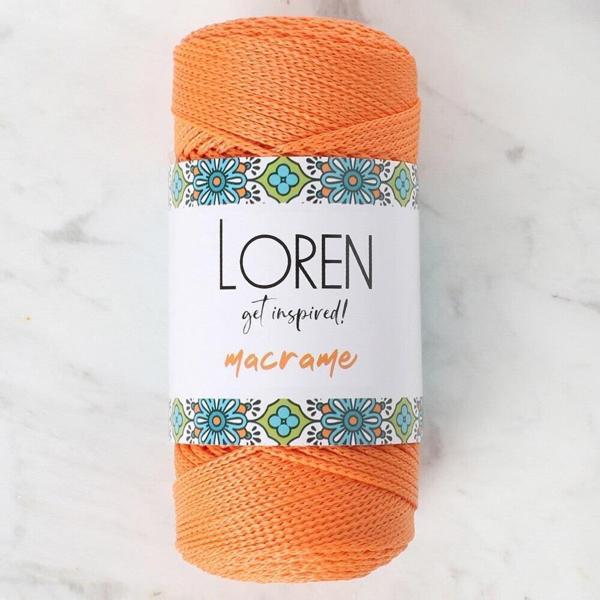 Loren Macrame Turuncu El Örgü İpi - RM 0125 - 34335 - Image 1