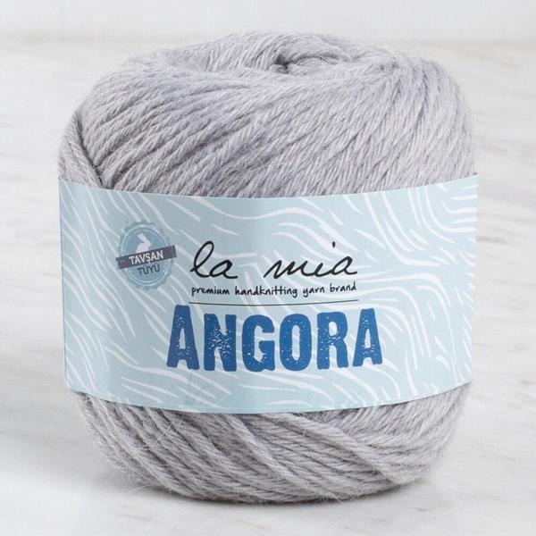 La Mia Angora Gri El Örgü İpi - L047 - 34013 - Image 1