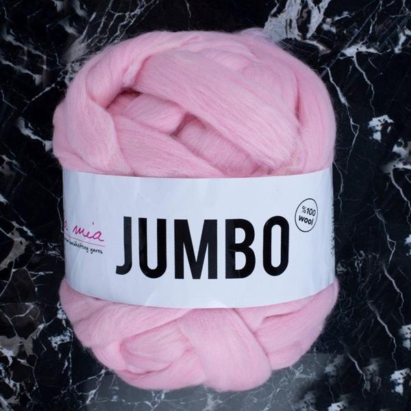 La Mia Jumbo Pembe Dev Yün El Örgü İpi - J9 - Image 1