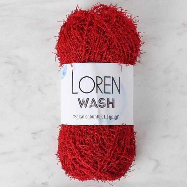 Loren Wash Kırmızı El Örgü İpi - R003 - 34027 - Image 1