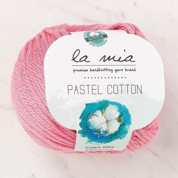 La Mia Pastel Cotton Pembe El Örgü İpi - L184 - 33947 - Image 1
