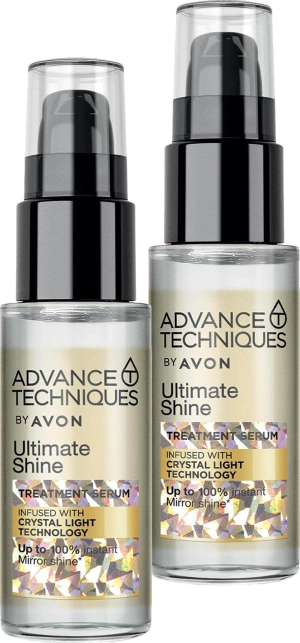AVON Advance Techniques Parlaklık Veren Saç Serumu 30 ml İkili Set - Image 1