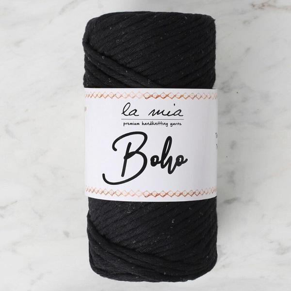 La Mia Boho Siyah Büküm Makrome İpi - L006 - 33997 - Image 1