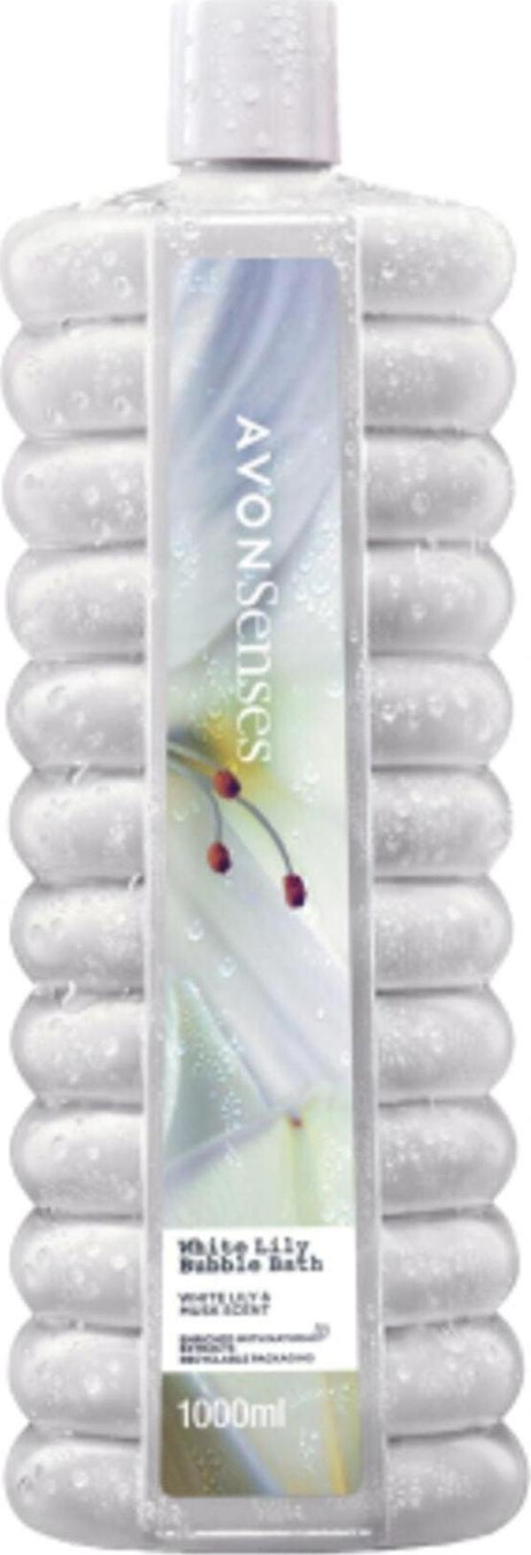 AVON Bubble Bath Beyaz Zambak Kokulu Banyo Köpüğü - 1lt - Image 1