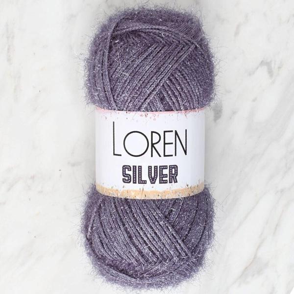 Loren Silver Antrasit El Örgü İpi - RS0036 - 34098 - Image 1