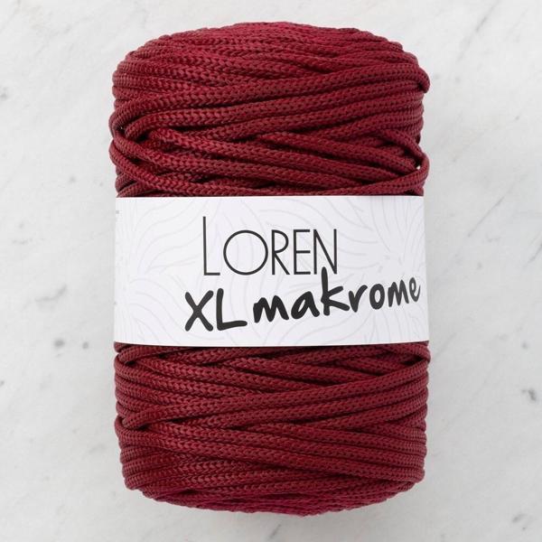 Loren XL Makrome Bordo El Örgü İpi - R049 - 33715 - Image 1