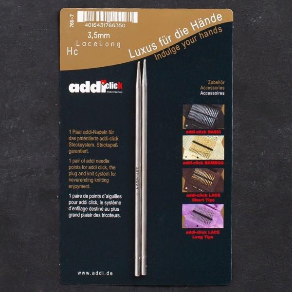 Addi Click Lace 3,5mm Değiştirilebilir Uzun Uçlu D - Image 1