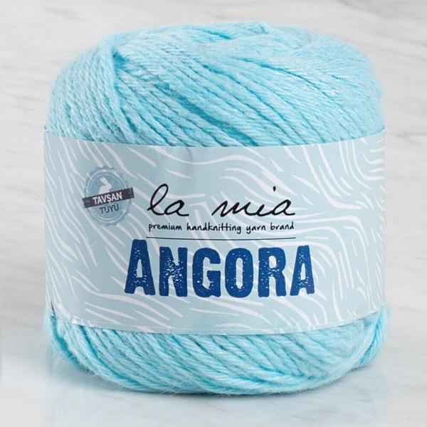 La Mia Angora 50gr Mavi El Örgü İpi - L071 - 33802 - Image 1