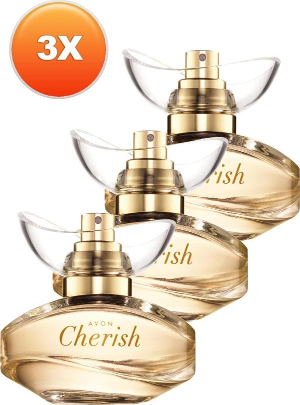 AVON Cherish Kadın Parfüm Edp 50 ml 3'lü Set - Image 1