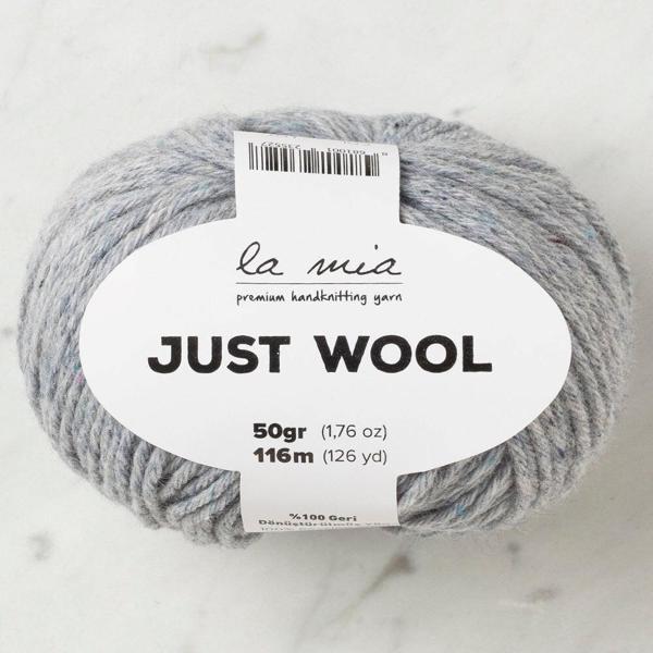La Mia Just Wool Açık Gri El Örgü İpi - LT002 - 33842 - Image 1